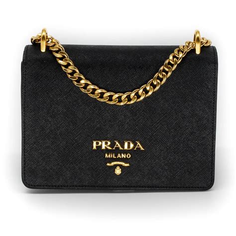 prada flap bag.